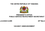 7 Vacancies Open at TMA