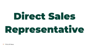 Job Description for a Direct Sales Representative