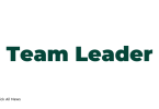 Team Leader Jobs Description