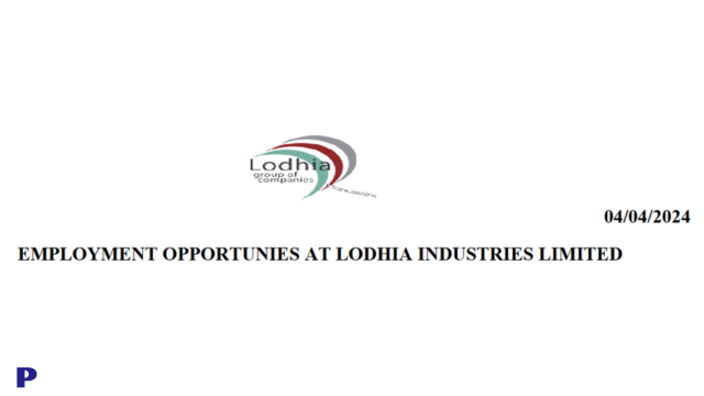 2 Vacancies Open at Lodhia Industries Ltd