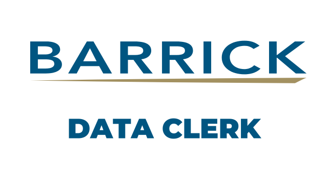 Barrick Hiring Data Clerk