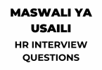 Maswali ya Usaili PSRS New Questions for Utumishi as HR Interview and How to Respond