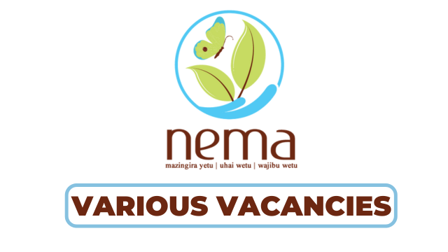 13 Vacancies Open at NEMA Authority Kenya