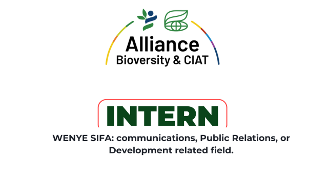 Alliance of Bioversity Tanzania Hiring Communications Intern