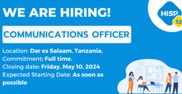 HISP Tanzania Hiring Communications Officer