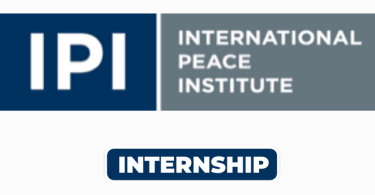 International Peace Institute Openings Editorial Internship Opportunity