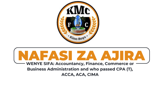 KMC FC Tanzania Hiring Head Of Finance And Administration