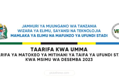 TVET Matokeo ya VETA 2023 NABE | CBA Results PDF releases