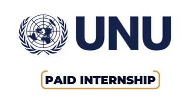 United Nations University Hiring Project Management Intern