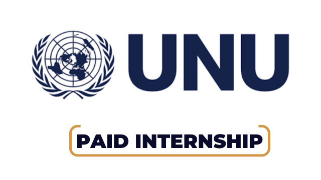 United Nations University Hiring Project Management Intern