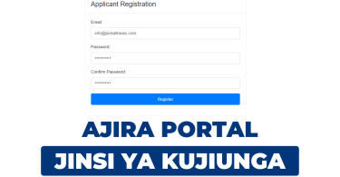 Ajira Portal Login and How to Apply for Jobs How to Register Ajira Portal Account