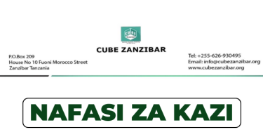 CUBE Zanzibar Hiring Resource Mobilization Manager