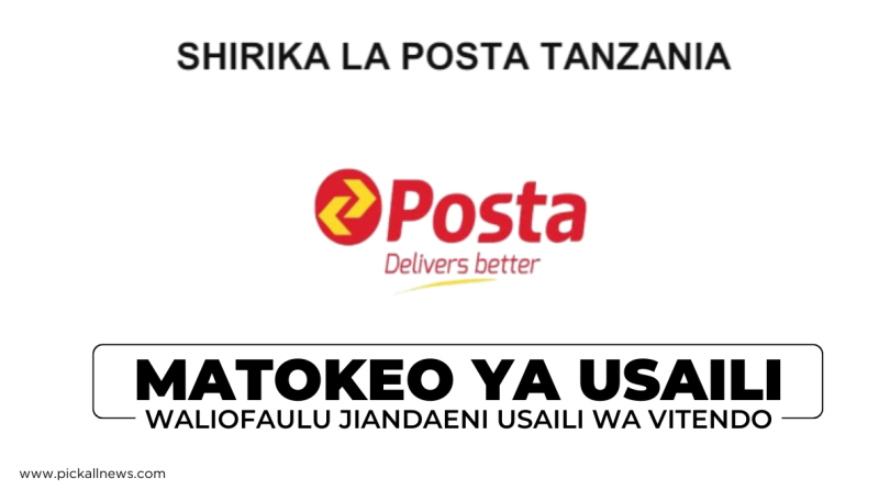 Matokeo ya Usaili wa Kuandika Posta Tanzania TPC Interview Results