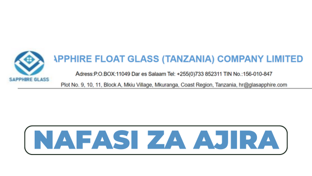 Sapphire Float Glass Hiring Assistant Sales Officer