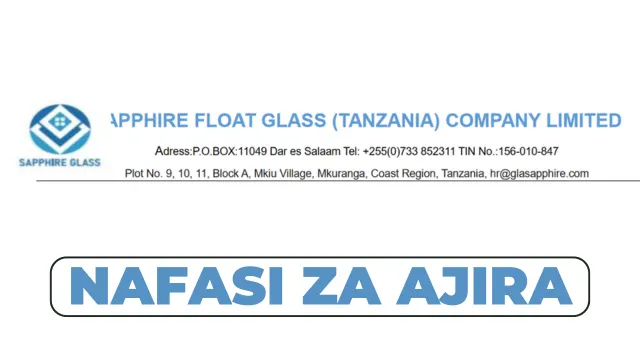 Sapphire Float Glass Hiring Assistant Sales Officer