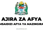 Nafasi za Msaidizi Afya Ya Mazingira Utumishi(PSRS) 2024